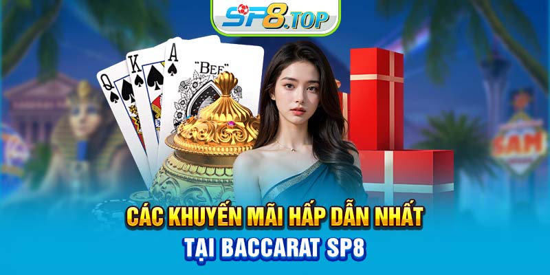 Các khuyến mãi hấp dẫn nhất tại baccarat SP8